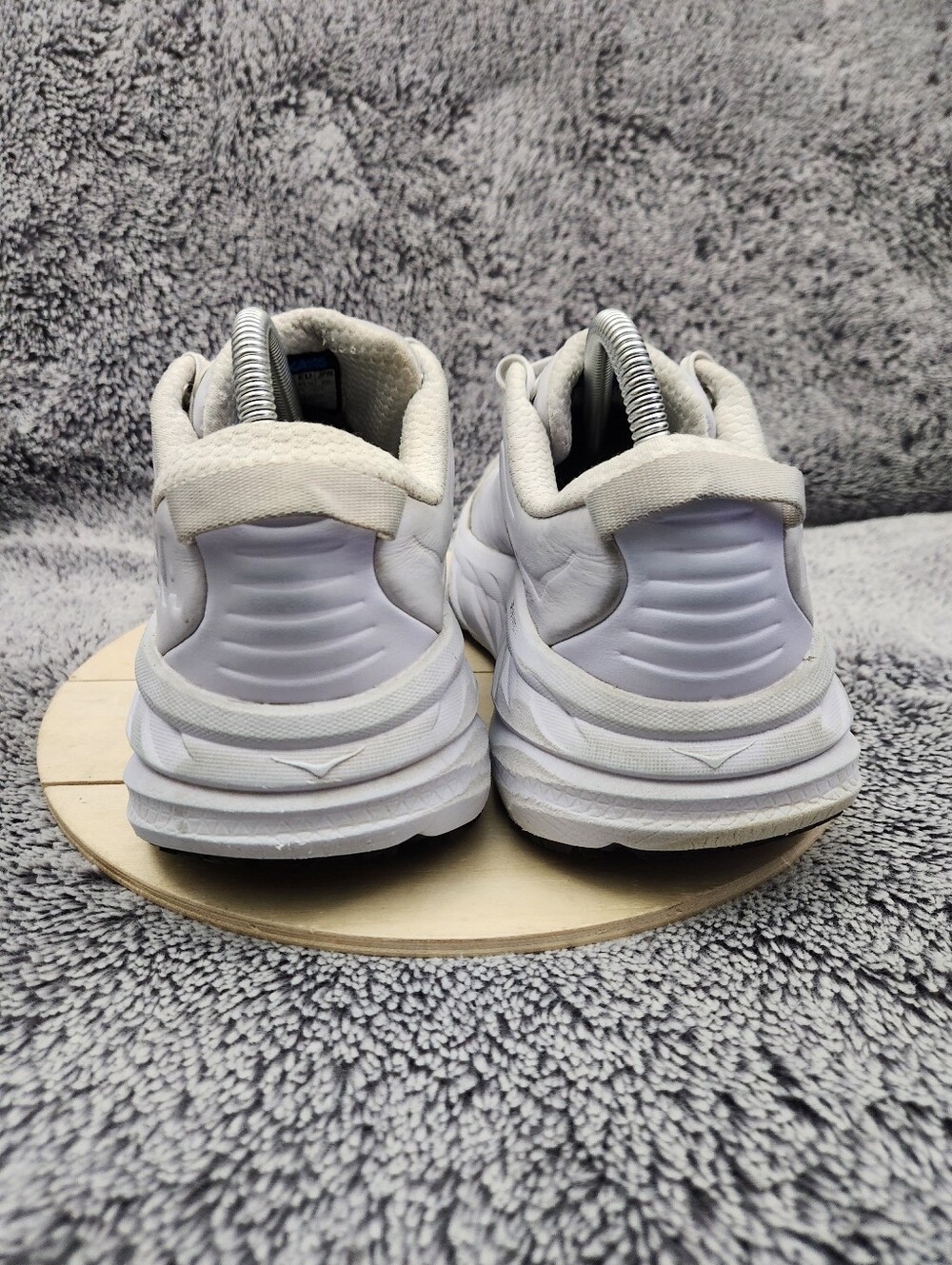 Hoka One One Bondi SR White Shoes Women's Size 9 D Wide - Picture 6 of 8